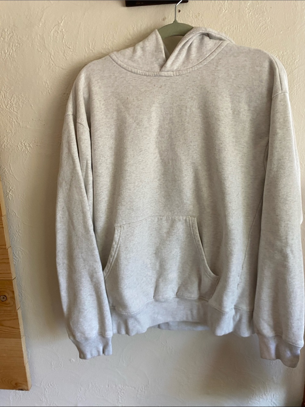 Aeropostale Light Gray Pullover Hoodie